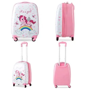 12" Backpack and 16" Rolling Suitcase Kids Luggage Set