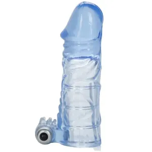 4.75-inch Colt Jelly Vibrating Penis Sleeve with Removable Bullet