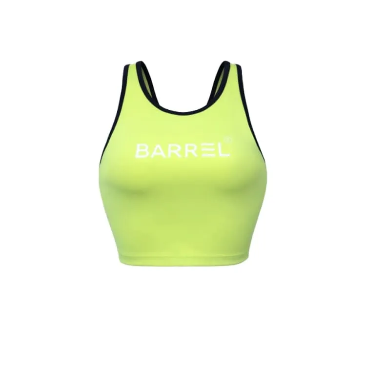 Barrel Women Vibe Half Bra Top-GREEN