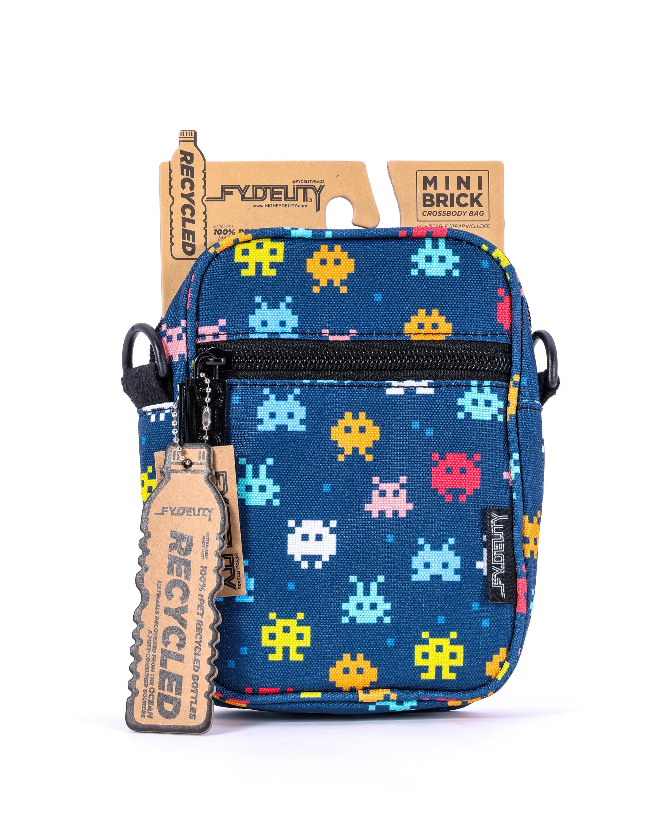 Brick Bag | Mini Crossbody | Recycled RPET | Space Defender