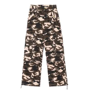 Camouflage Workwear Casual Sports Pants Men