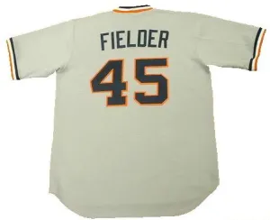 Cecil Fielder Detroit Tigers Throwback Jersey