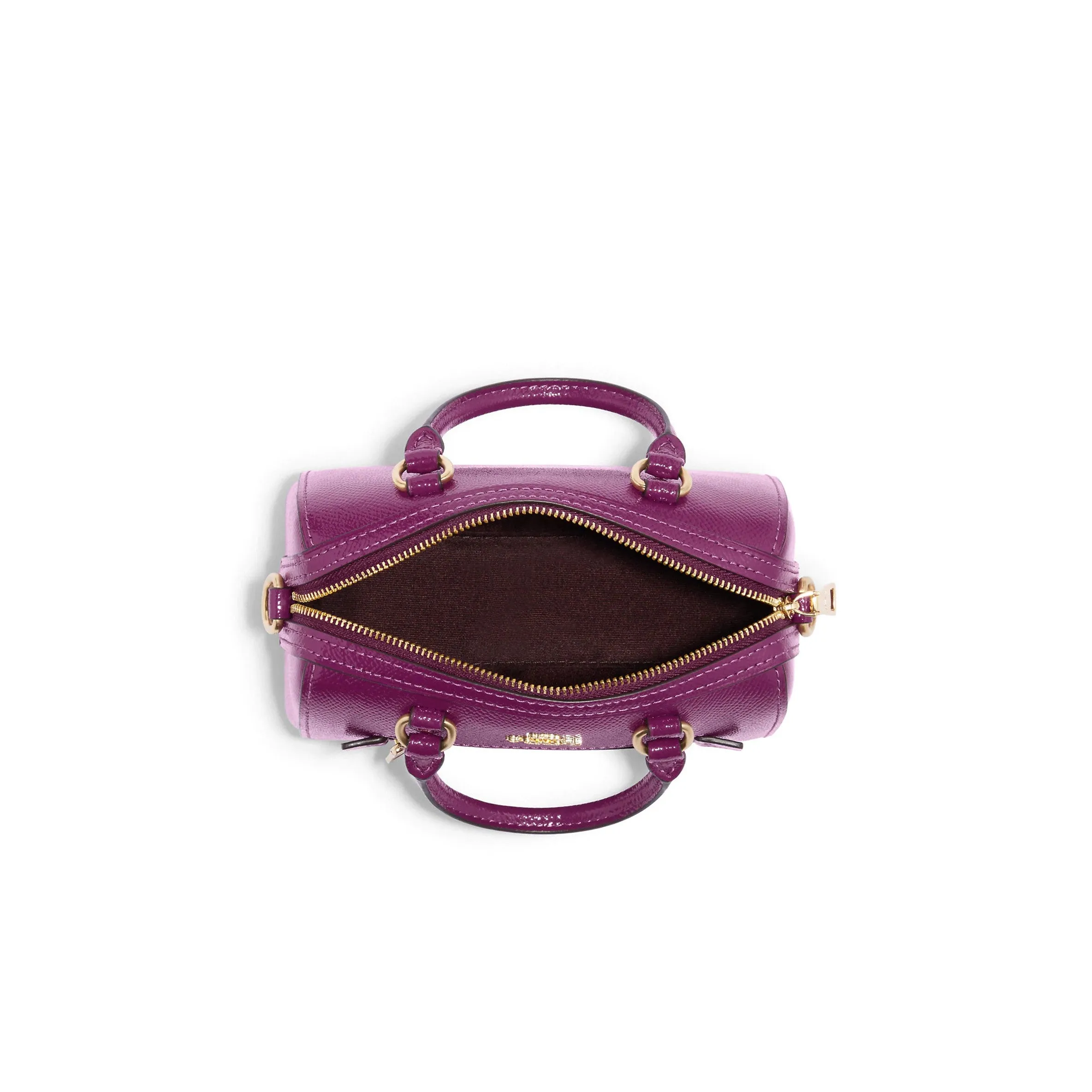 Coach Women's Dark Magenta Mini Rowan Crossbody