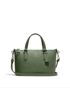 Coach Women's Dark Sage 
Mini Gallery Crossbody