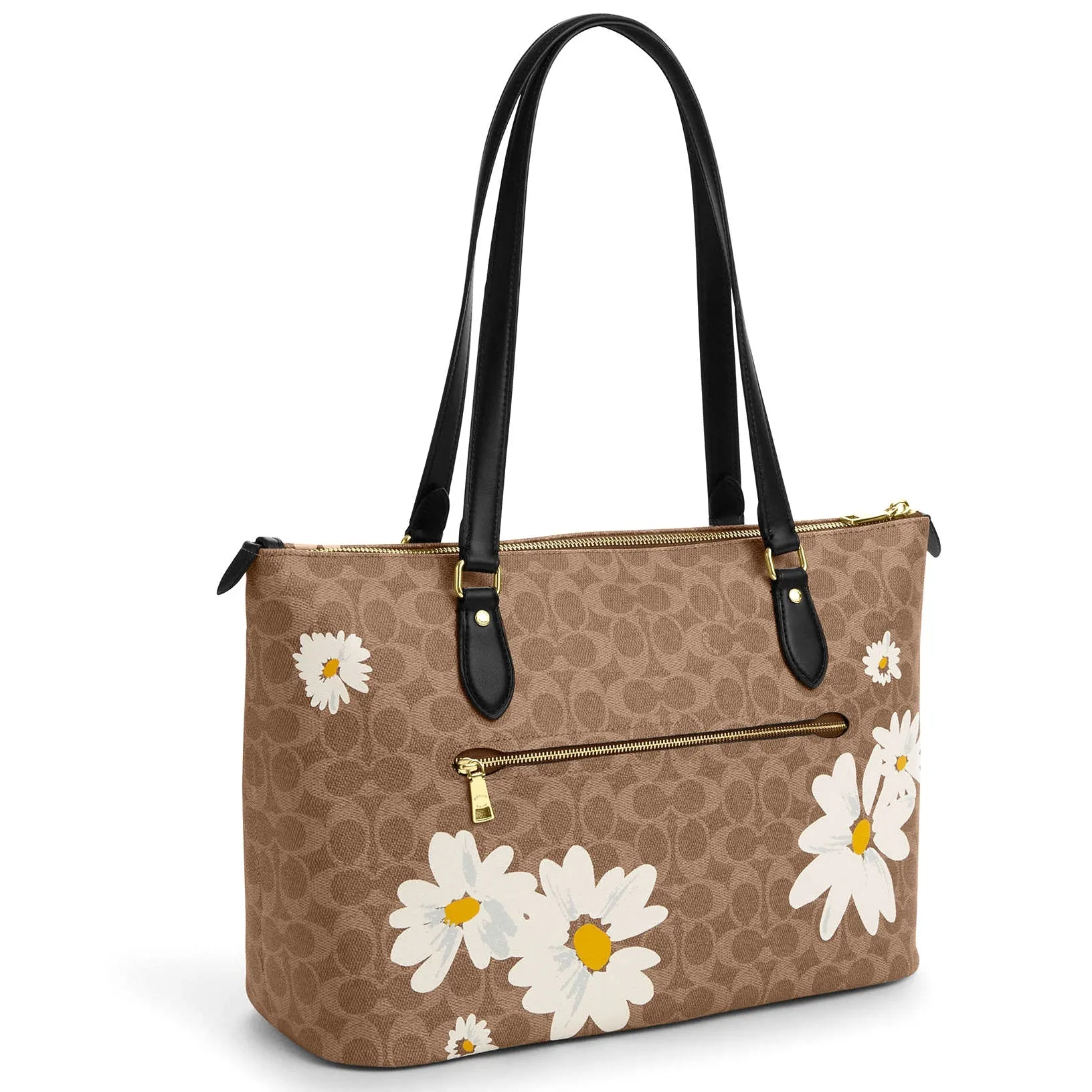 Coach Women's Gallery Tote Bag In Signature Canvas With Floral Print