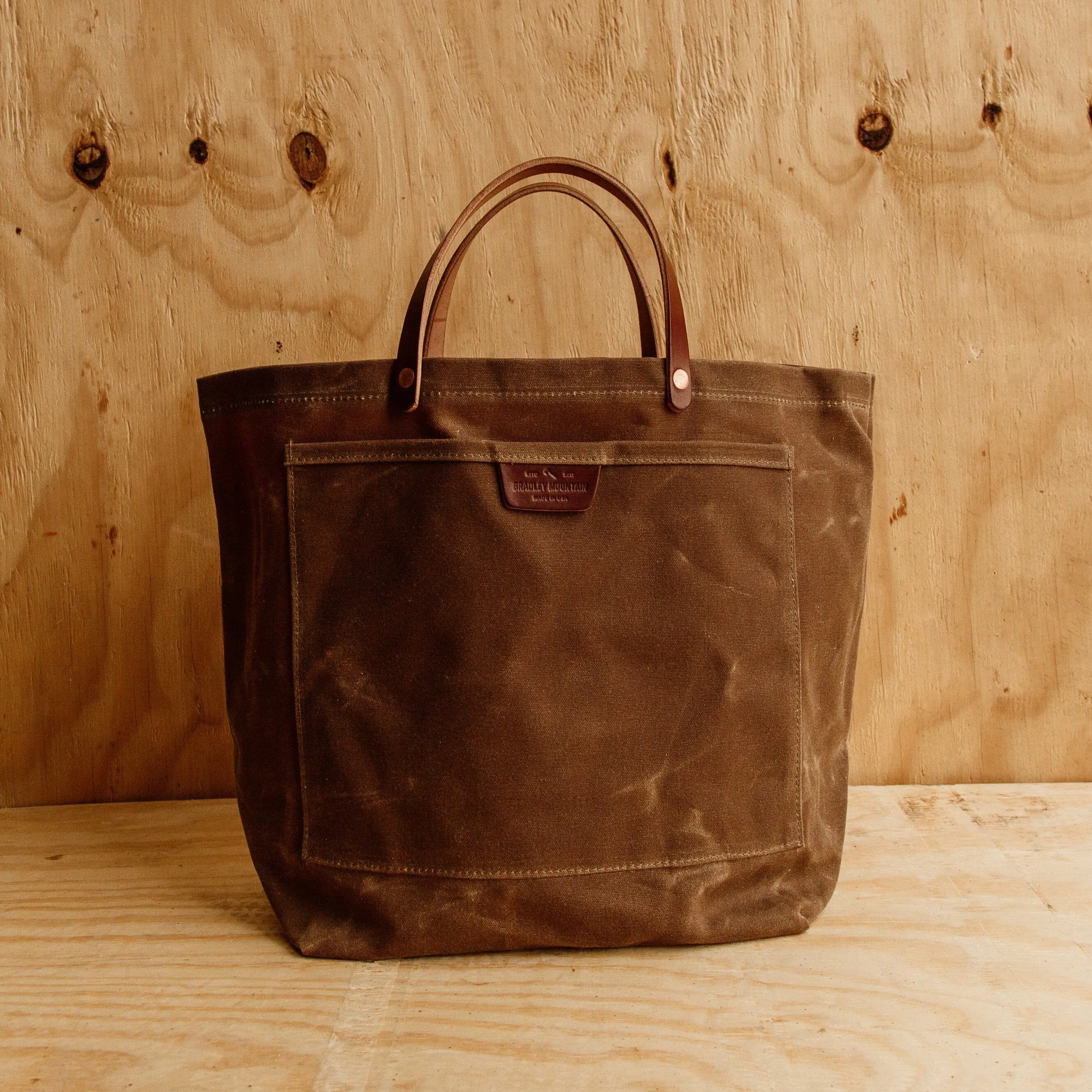 Coal Tote - Brush Brown