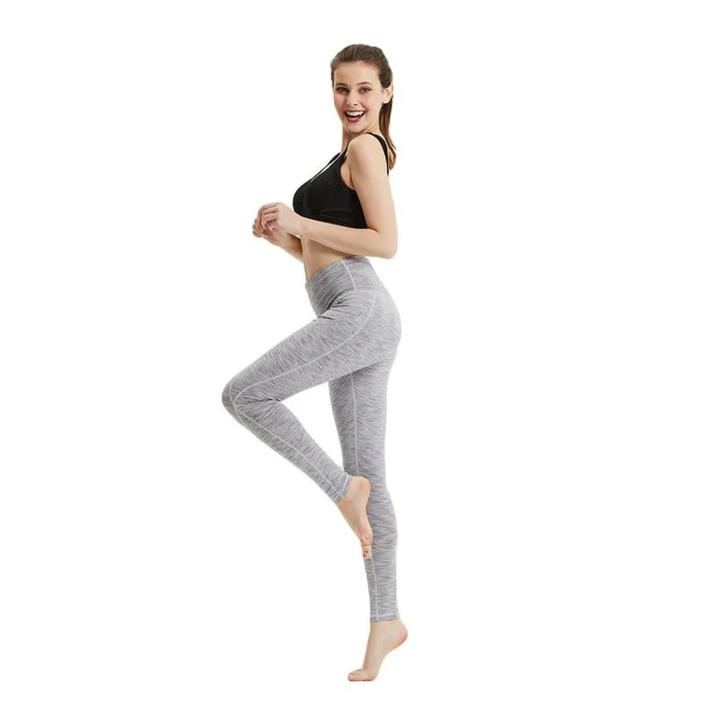 Cropped Elasticity Pocket Fitness Yoga Sports Sports Leggings