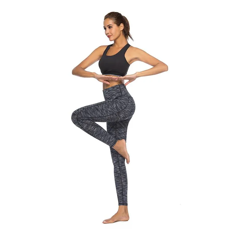 Cropped Elasticity Pocket Fitness Yoga Sports Sports Leggings