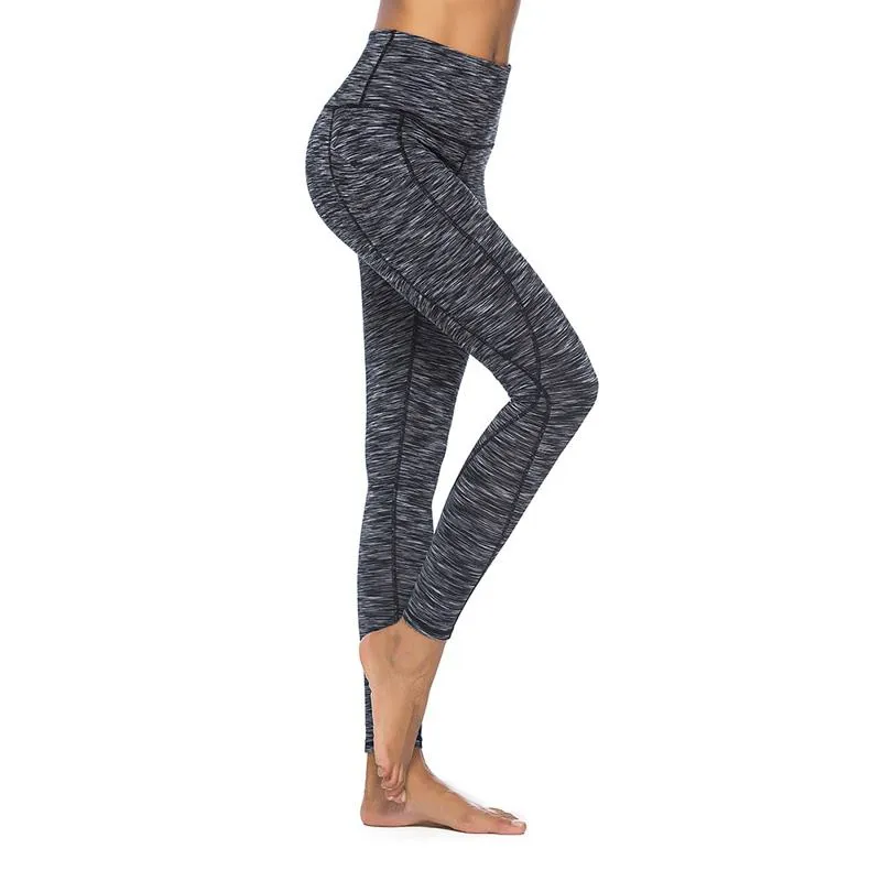 Cropped Elasticity Pocket Fitness Yoga Sports Sports Leggings