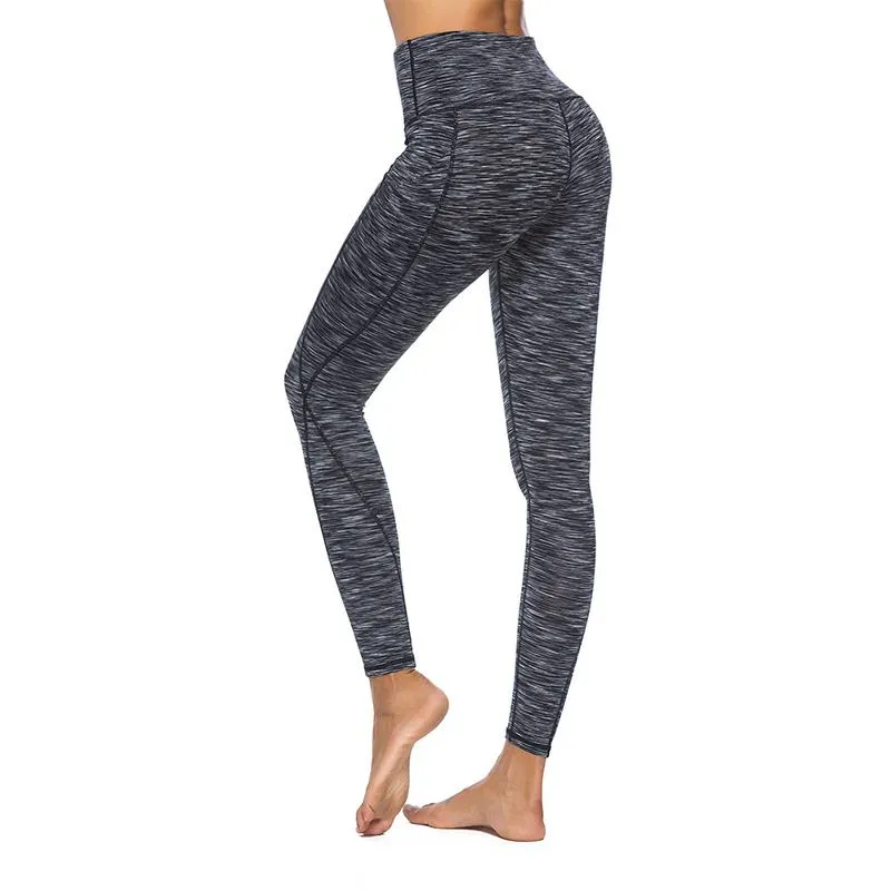 Cropped Elasticity Pocket Fitness Yoga Sports Sports Leggings