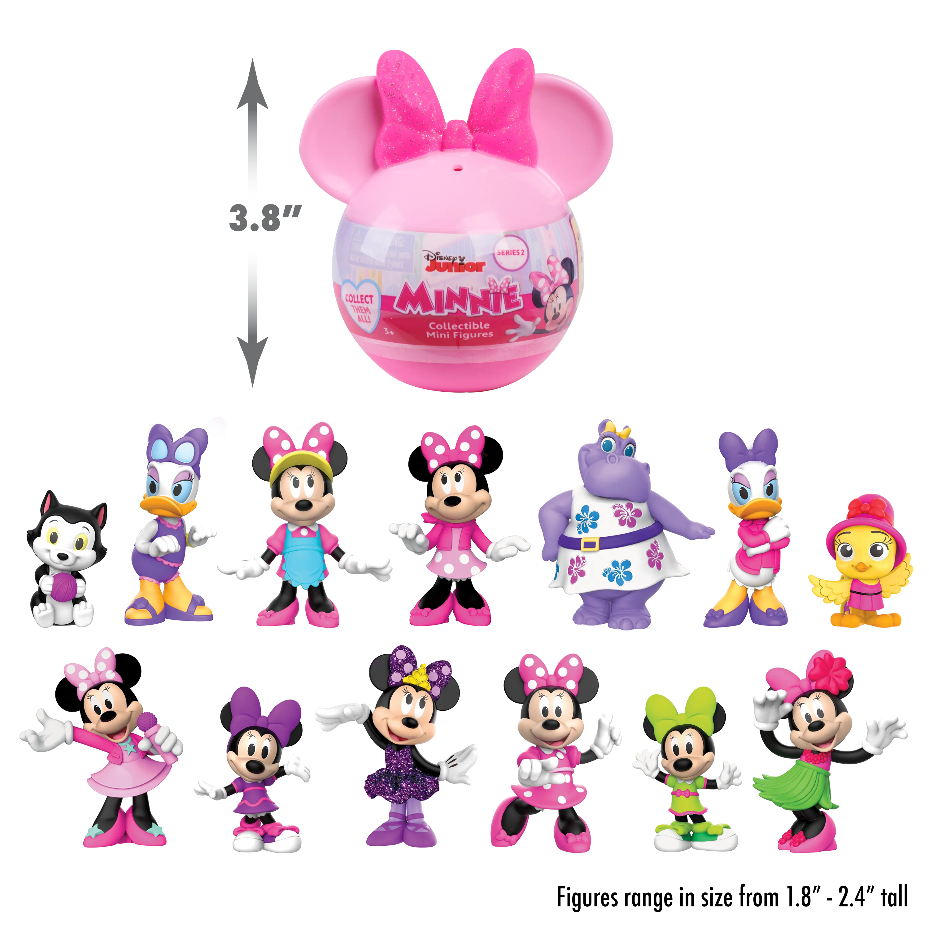 Disney Minnie Mouse Collectible Mini Figures