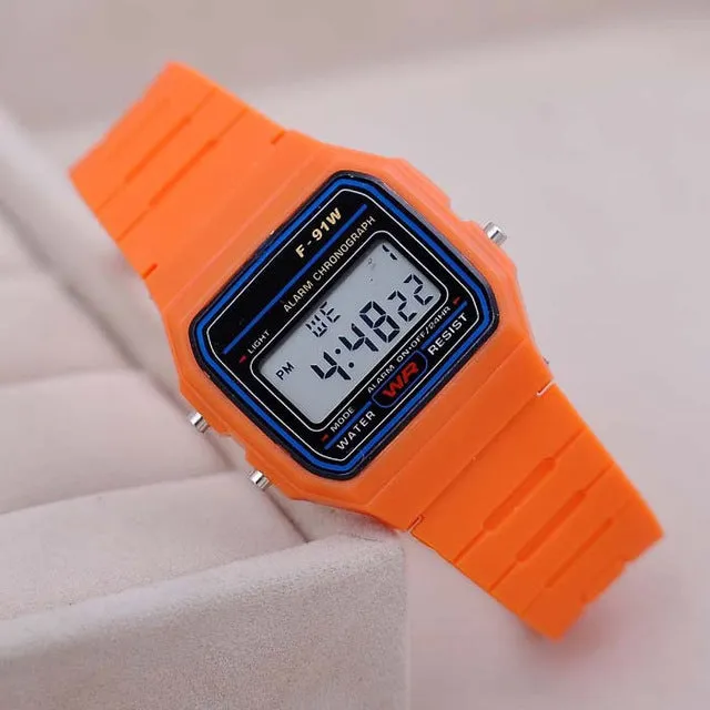 Fashion Sport Watch For Men Women Kid Colorful Electronic Led Digital Watches Multifunction Jelly Wristwatch Clock Hour LZ020