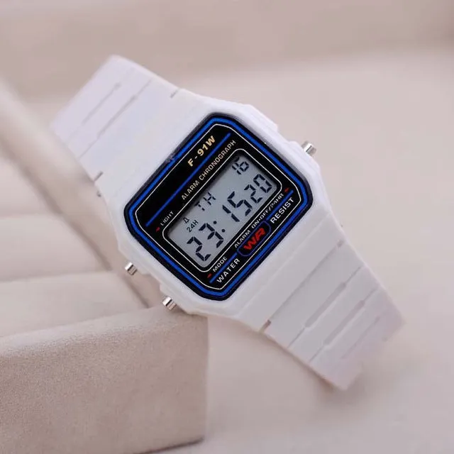 Fashion Sport Watch For Men Women Kid Colorful Electronic Led Digital Watches Multifunction Jelly Wristwatch Clock Hour LZ020