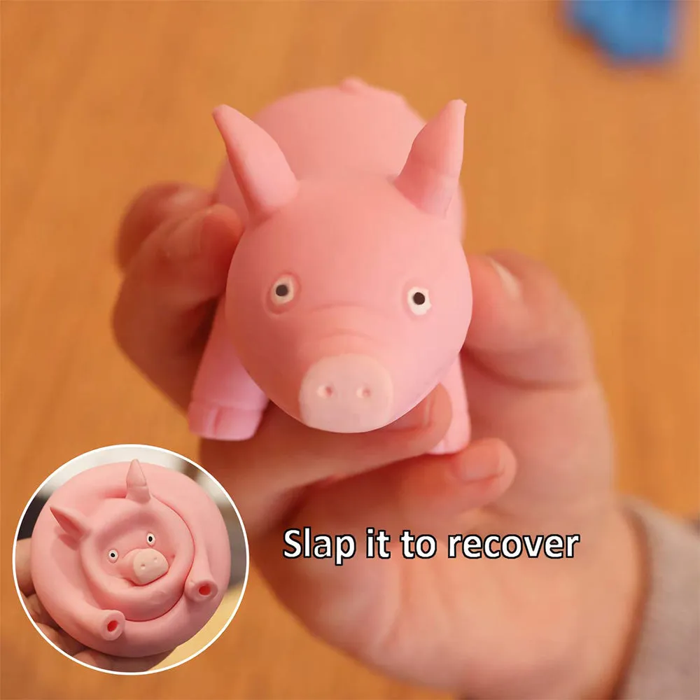 Funny Pink Pig Relieve Stress Toys Gift For Kids Adults, TO0001