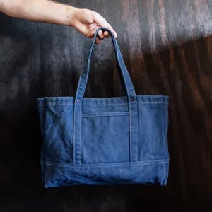 Gaviota Canvas Tote - Indigo