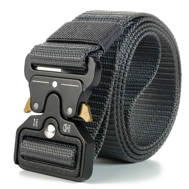 genuine tactical belt quick release outdoor military belt soft real nylon sports accessories men