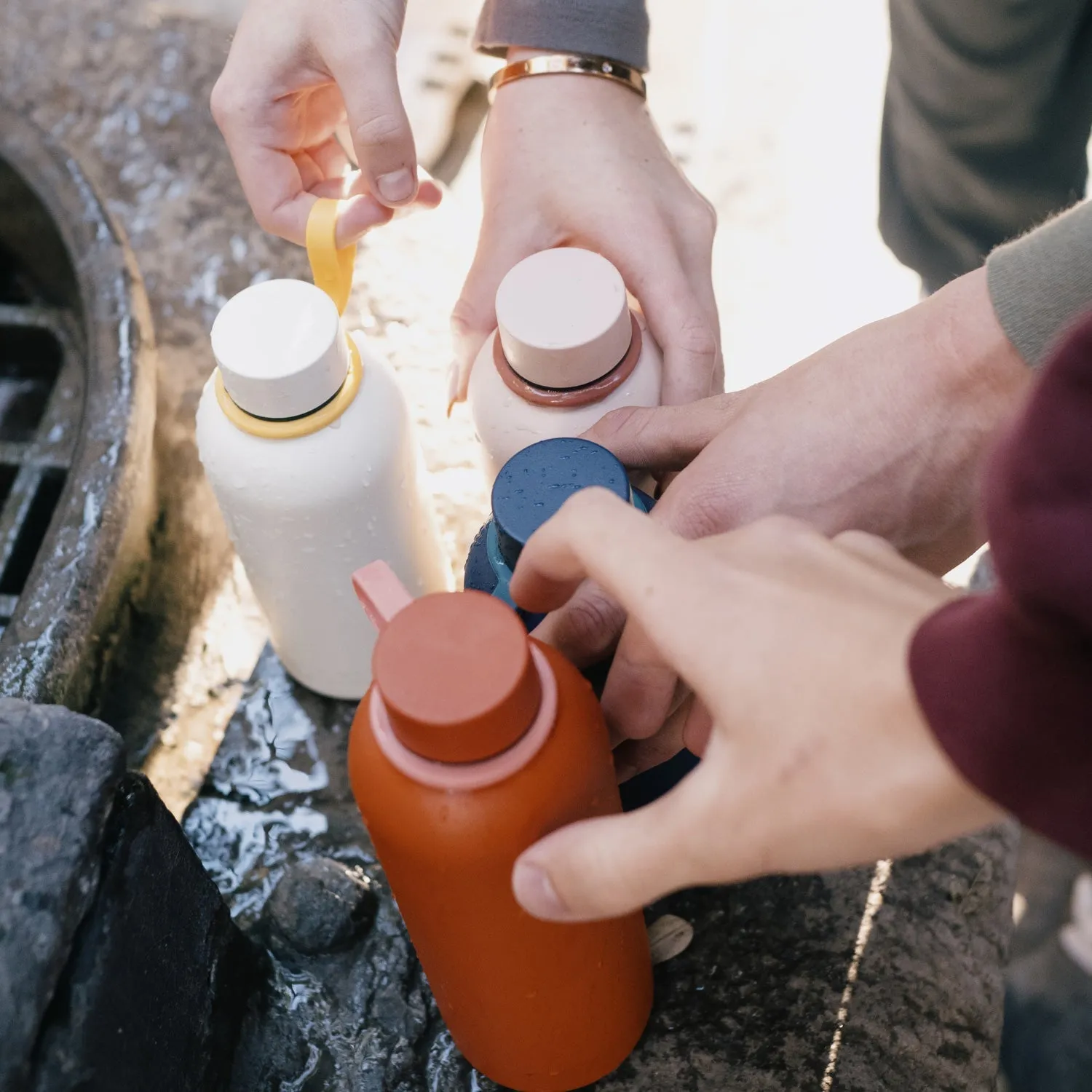 Insulated Reusable Bottle 12 Oz - Brick