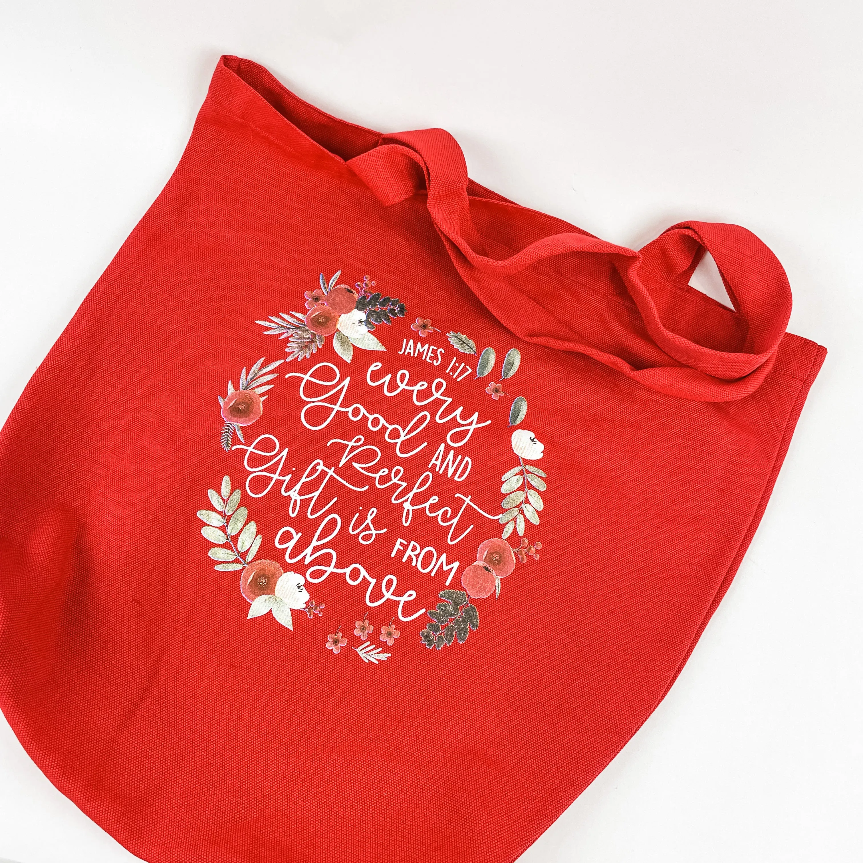 James 1:17 Tote Bag