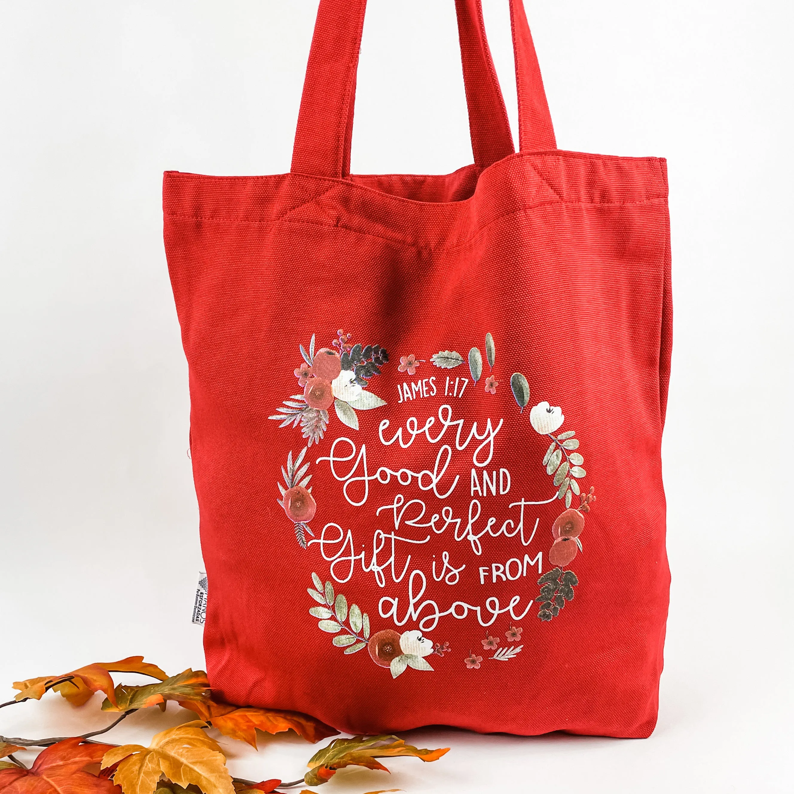 James 1:17 Tote Bag