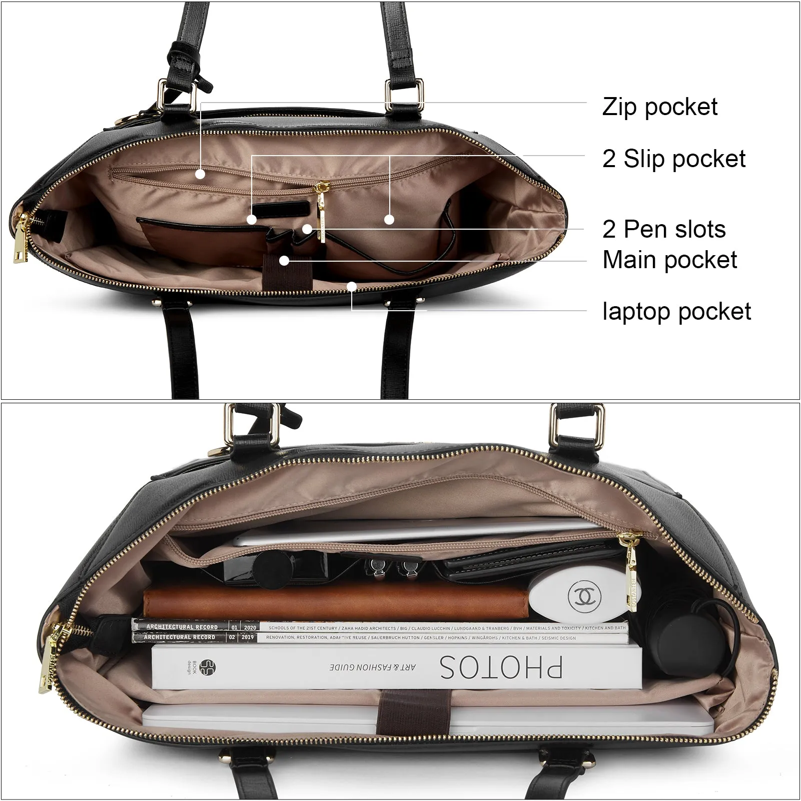 Jasmina  Quality Lightweight Briefcase — Elite