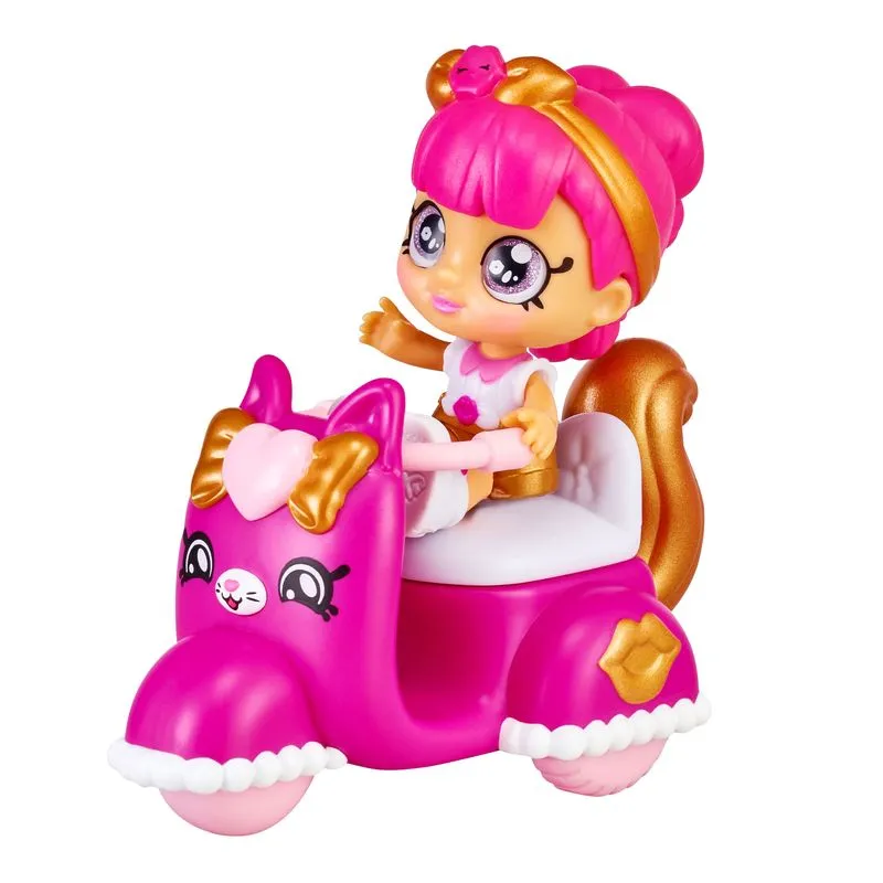 Kindi Kids Minis Doll And Vehicle Lippy Lulu's Scooter