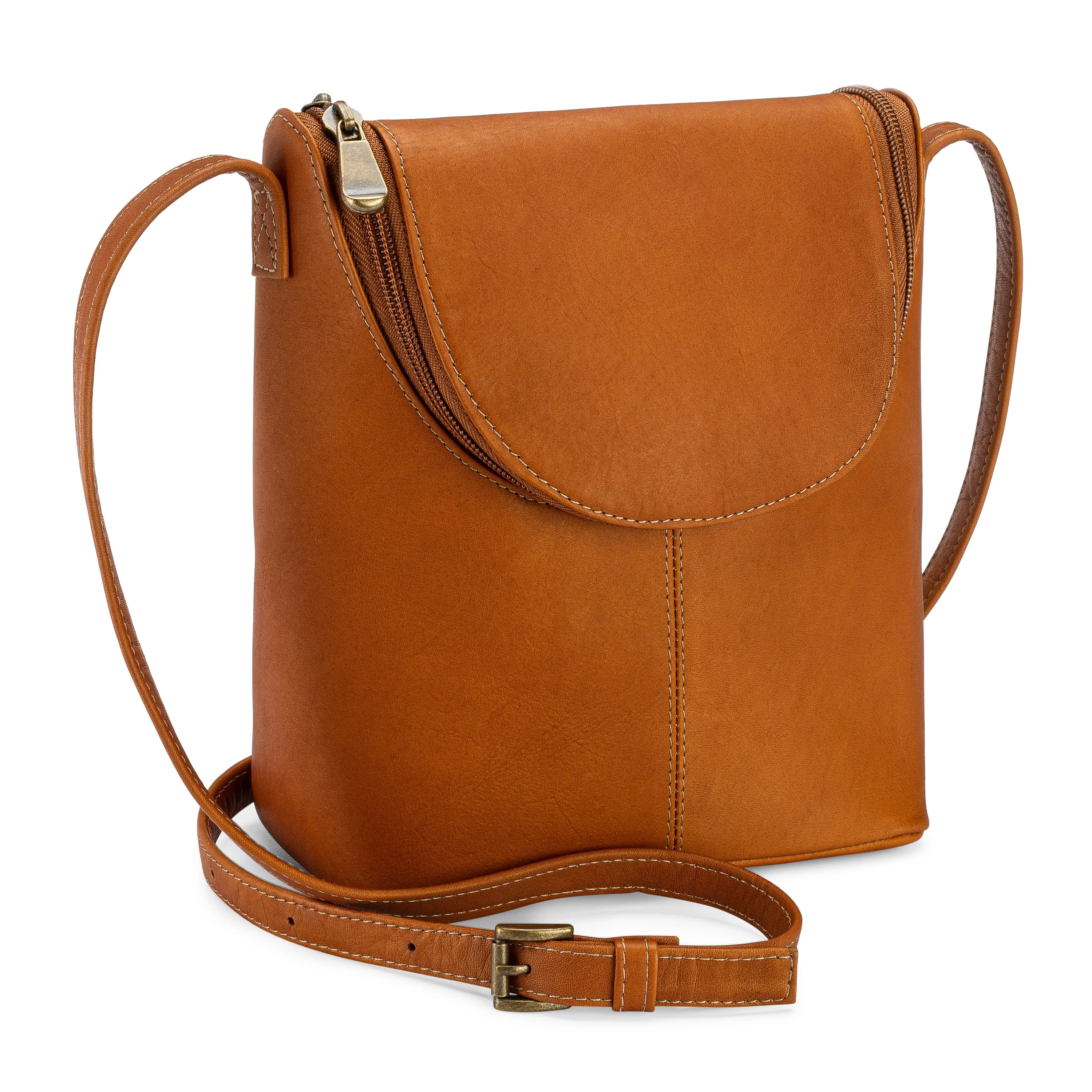 Le Donne Leather Casper U Zip Crossbody