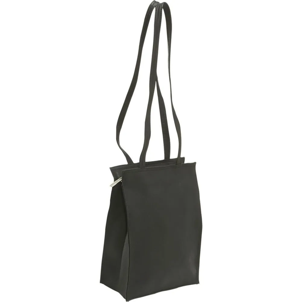 Le Donne Leather Small Simple Dual Strap Tote Bag