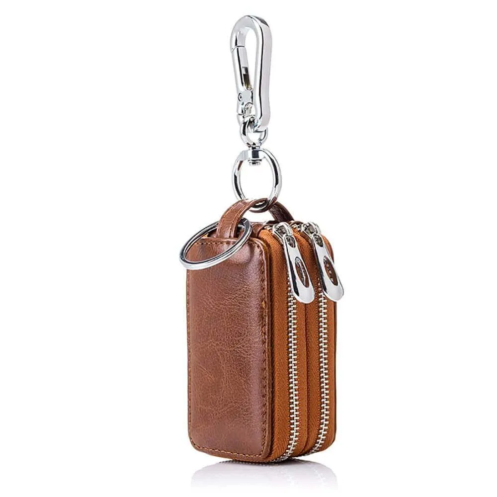 Leather Car Key Case - Stylish and Practical for NZ