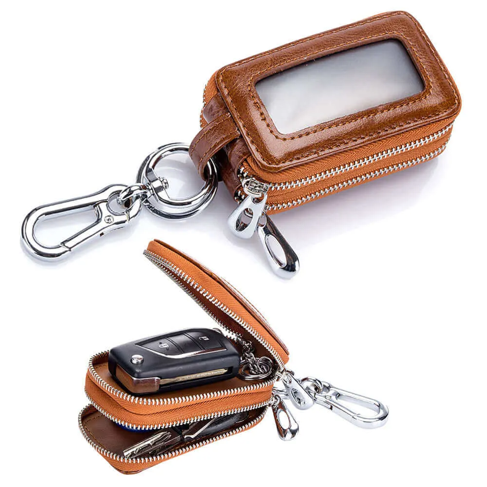 Leather Car Key Case - Stylish and Practical for NZ