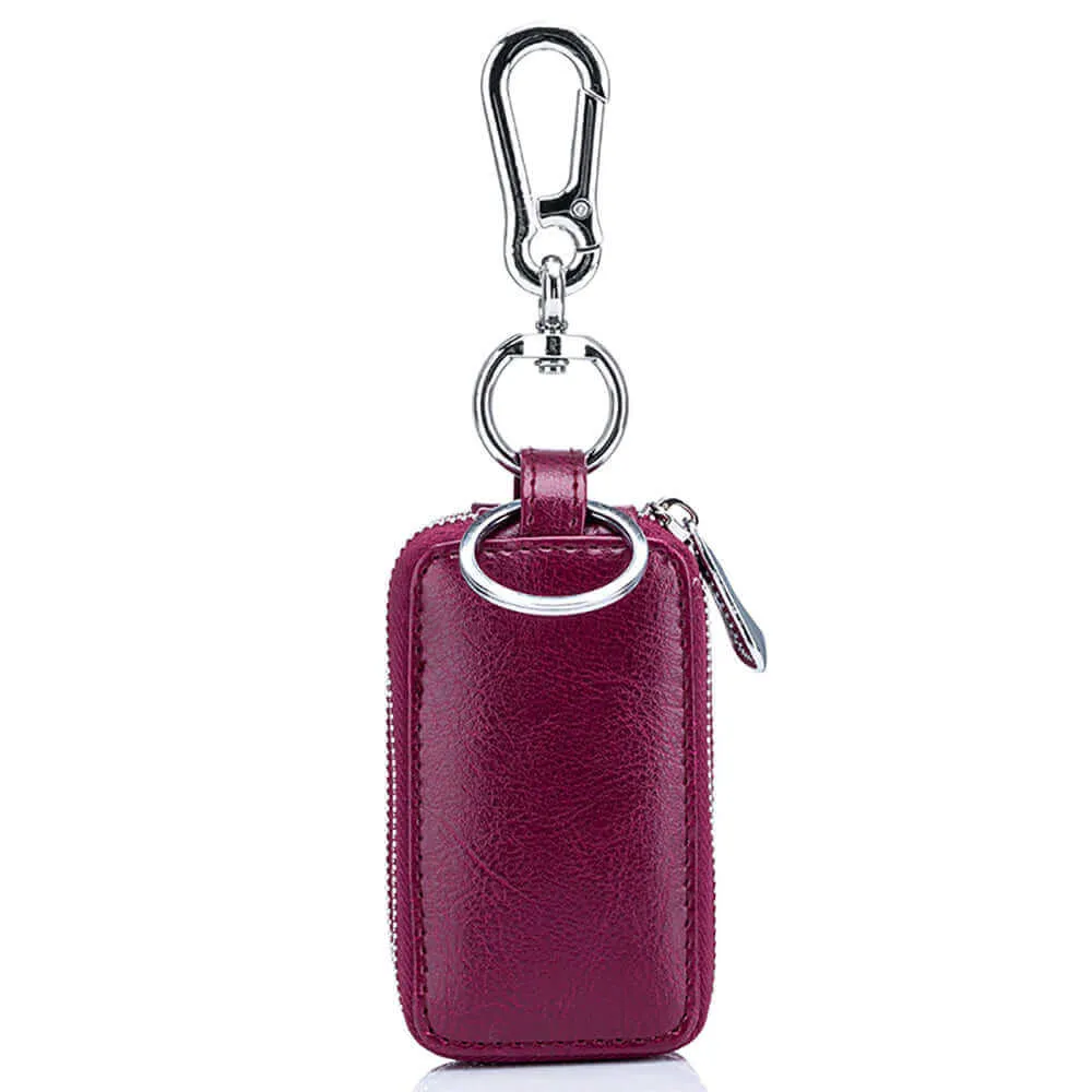 Leather Car Key Case - Stylish and Practical for NZ