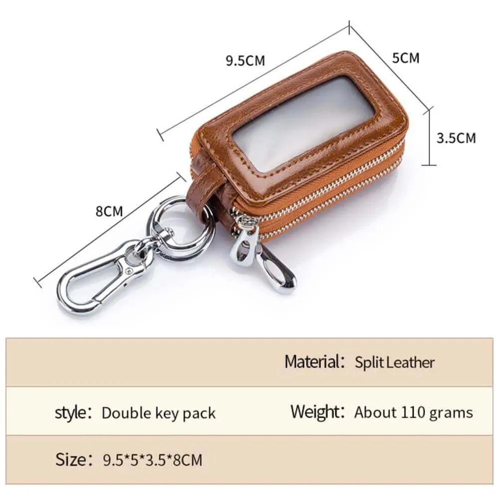 Leather Car Key Case - Stylish and Practical for NZ