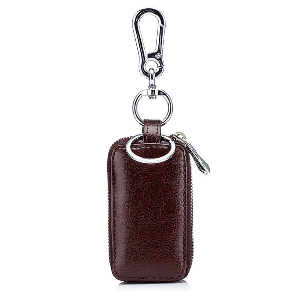 Leather Car Key Case - Stylish and Practical for NZ