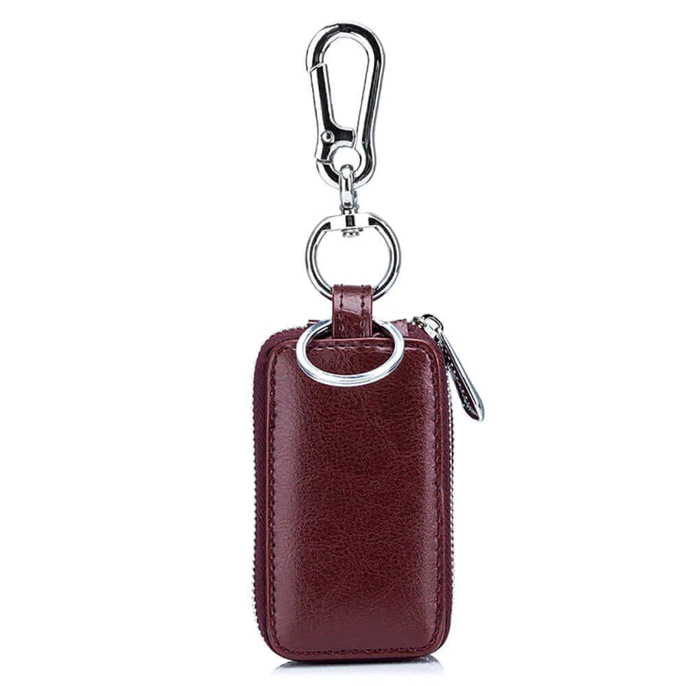 Leather Car Key Case - Stylish and Practical for NZ