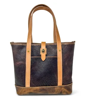 Lilia Tote in Horween Brown Bison