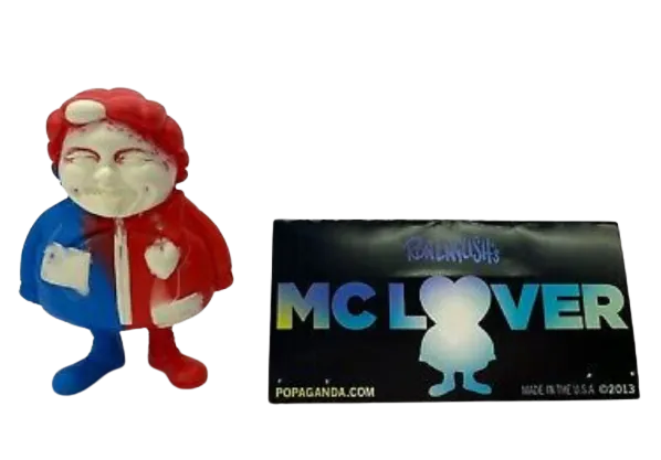 MC Lover Patriot Art Toy by Ron English