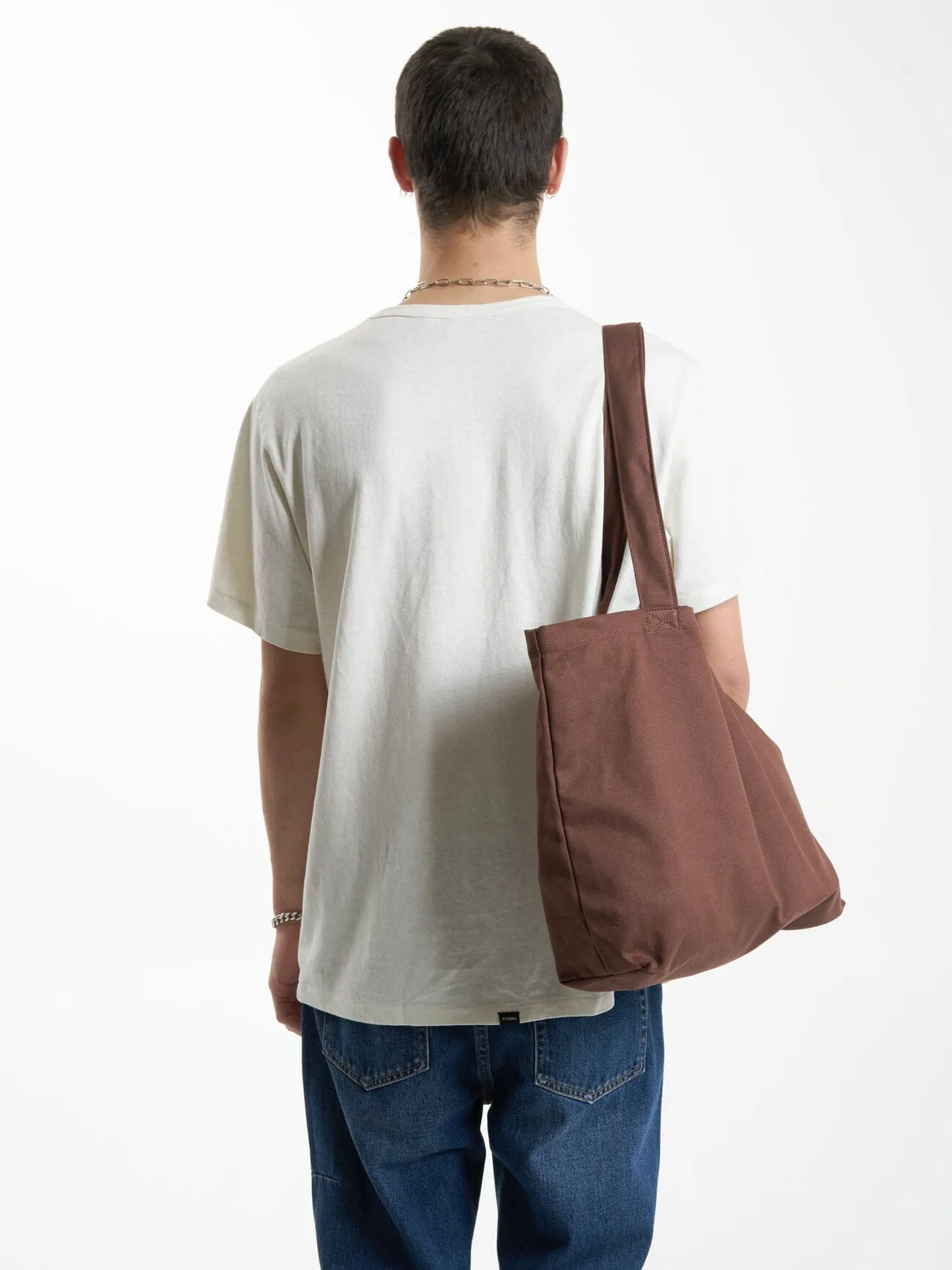 Minimal Thrills Tote - Chestnut