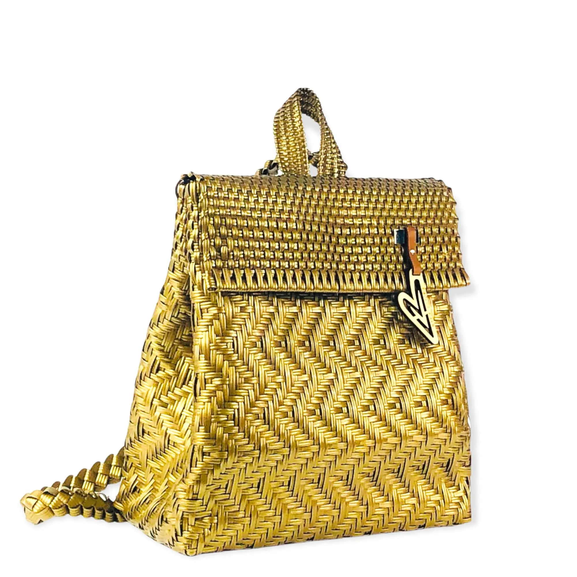 Monochrome Gold Backpack