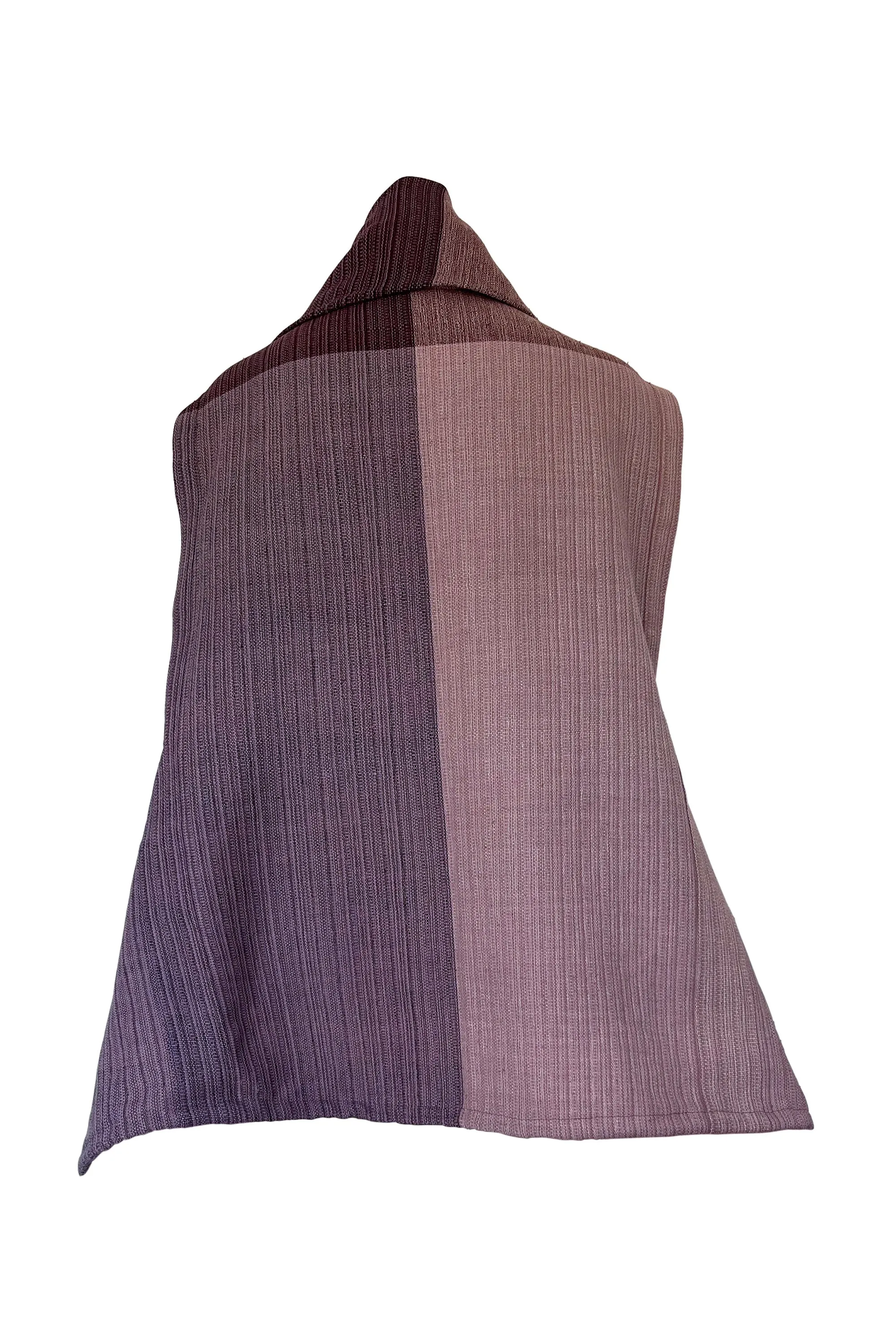 NEW! COTTON Cape Equal Aubergine