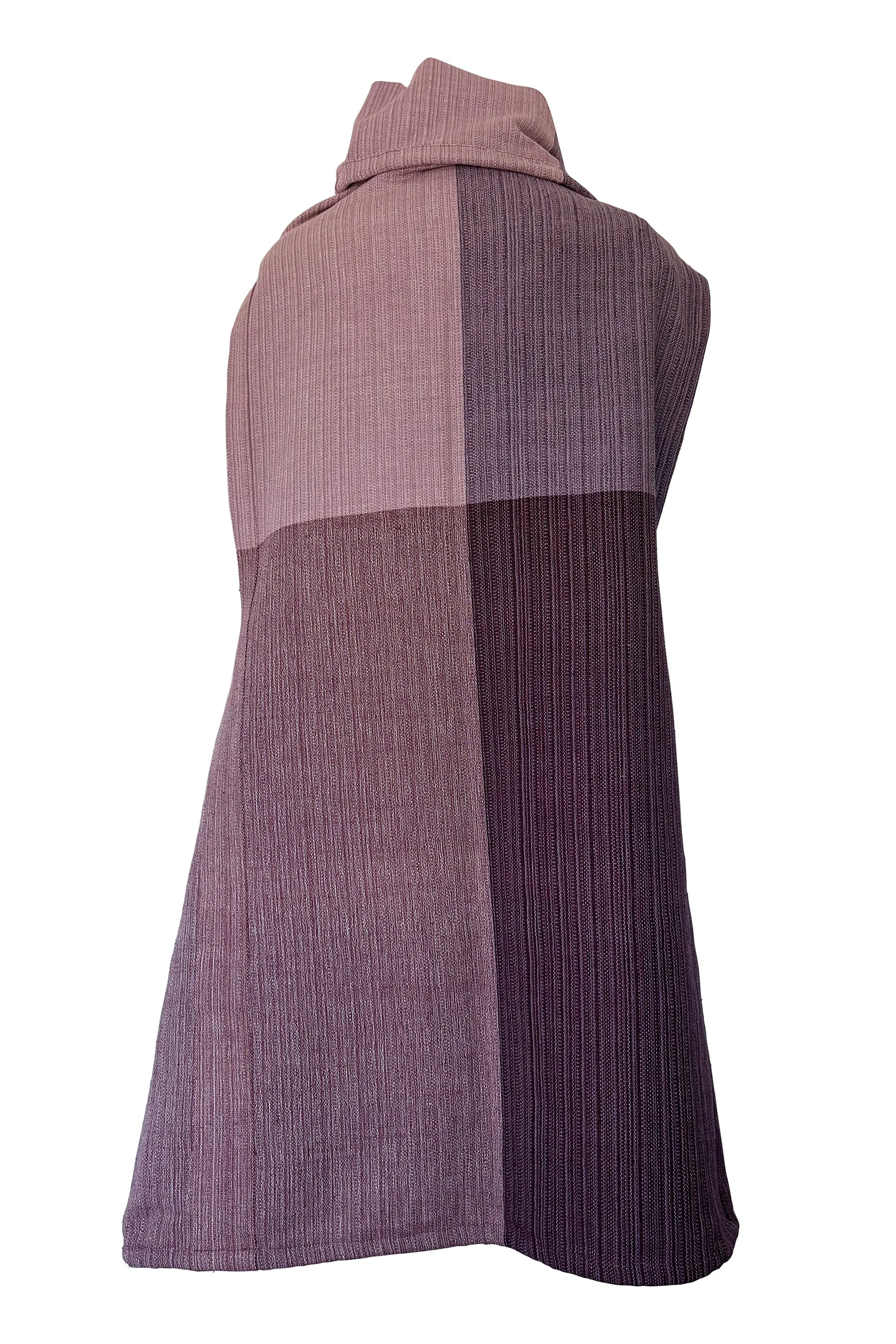 NEW! COTTON Cape Equal Aubergine