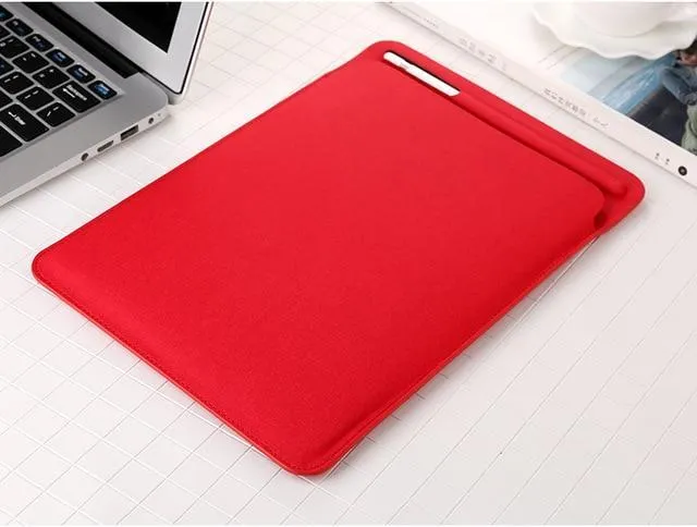 NEW iPad Pro 10.5 11 Linen finish Sleeve Case bag  for A1980  with pencil holder