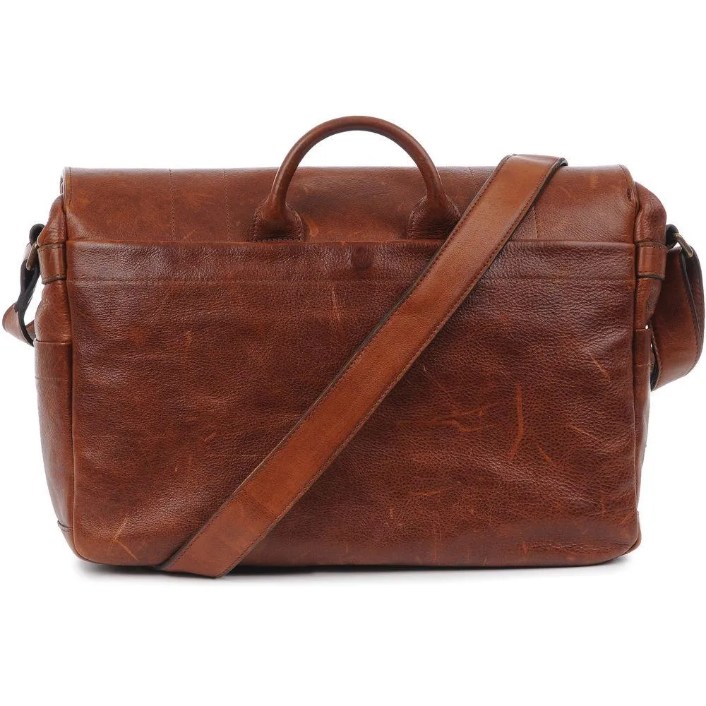 ONA Union Street Leather Camera & Laptop Messenger Bag - Walnut (ONA5-003LTC)