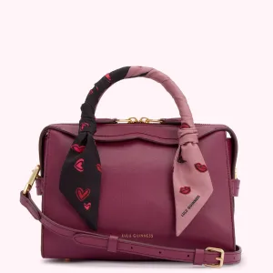 PEONY SMALL DYLAN HANDBAG WITH SCARF