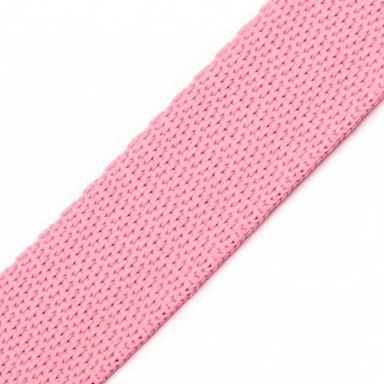 Polypropylene Webbing 25mm - Pink