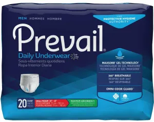 Prevail Disposable Underwear for Men