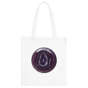 Purple Rock Tote Bag