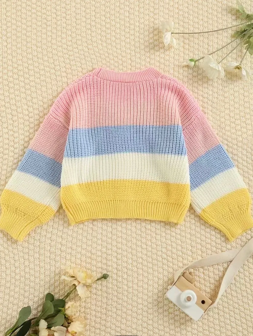 Rainbow Sweater - Mama and Mini Collection - Kids and Baby Sizing