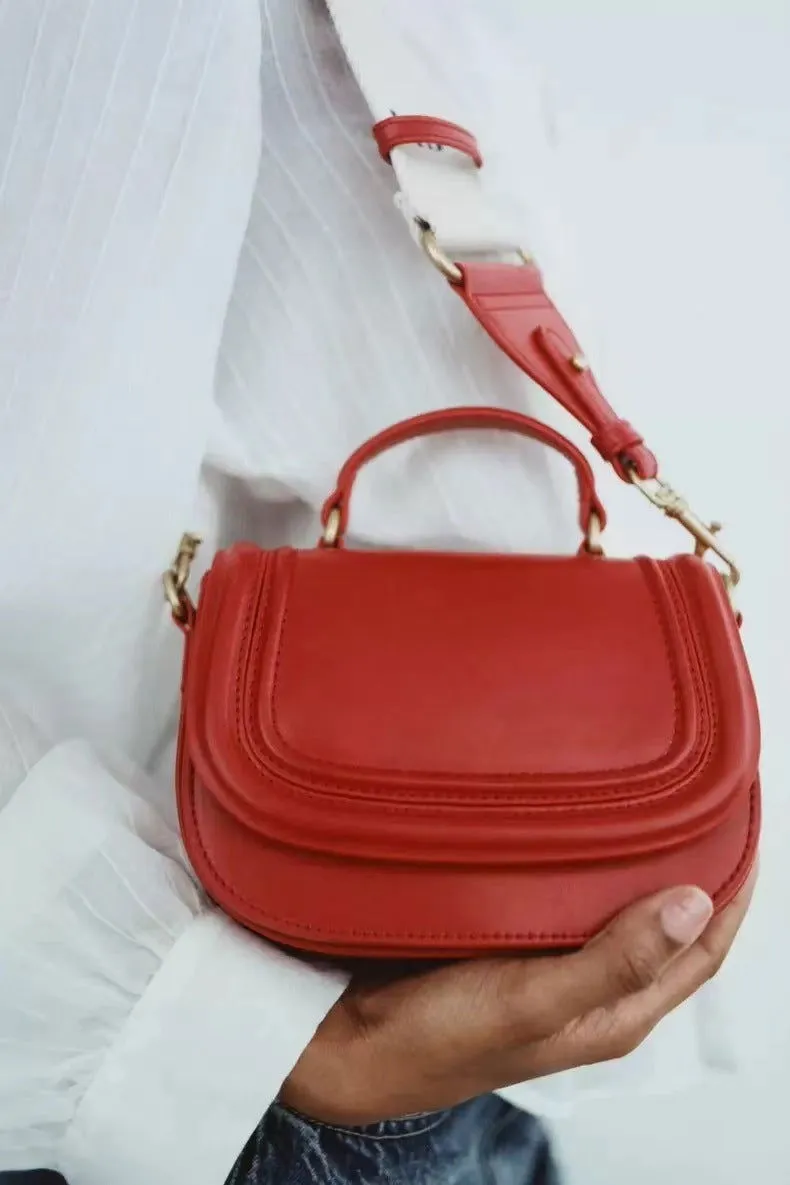 Red Mini Crossbody Bag