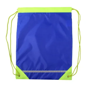 Rucksack Style Gym Bag Hi Viz Royal