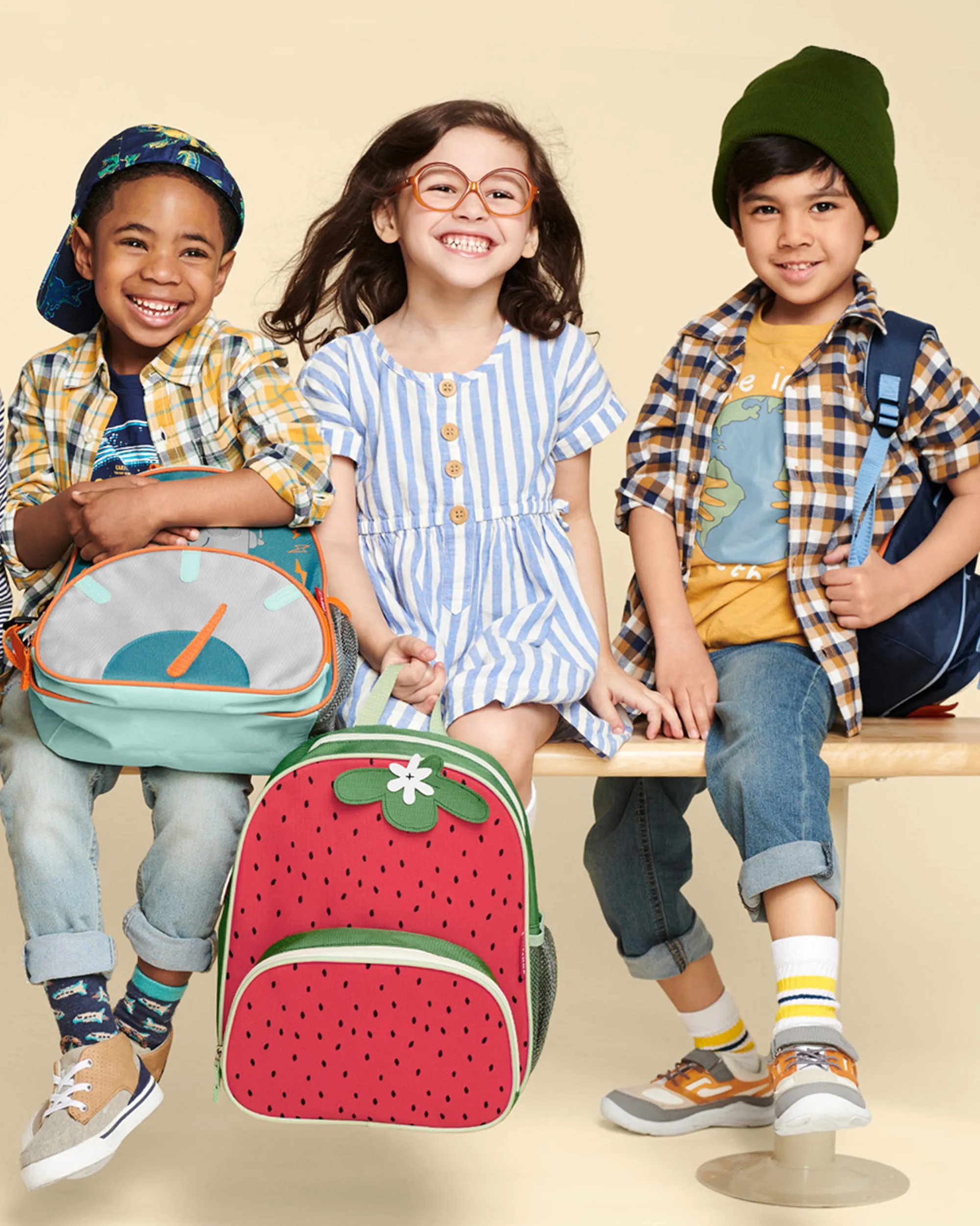 Skip Hop Spark Style Big Kid Backpack - Strawberry