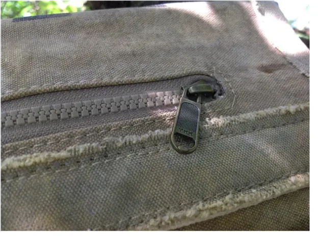 Tarp Canvas Messenger Bag